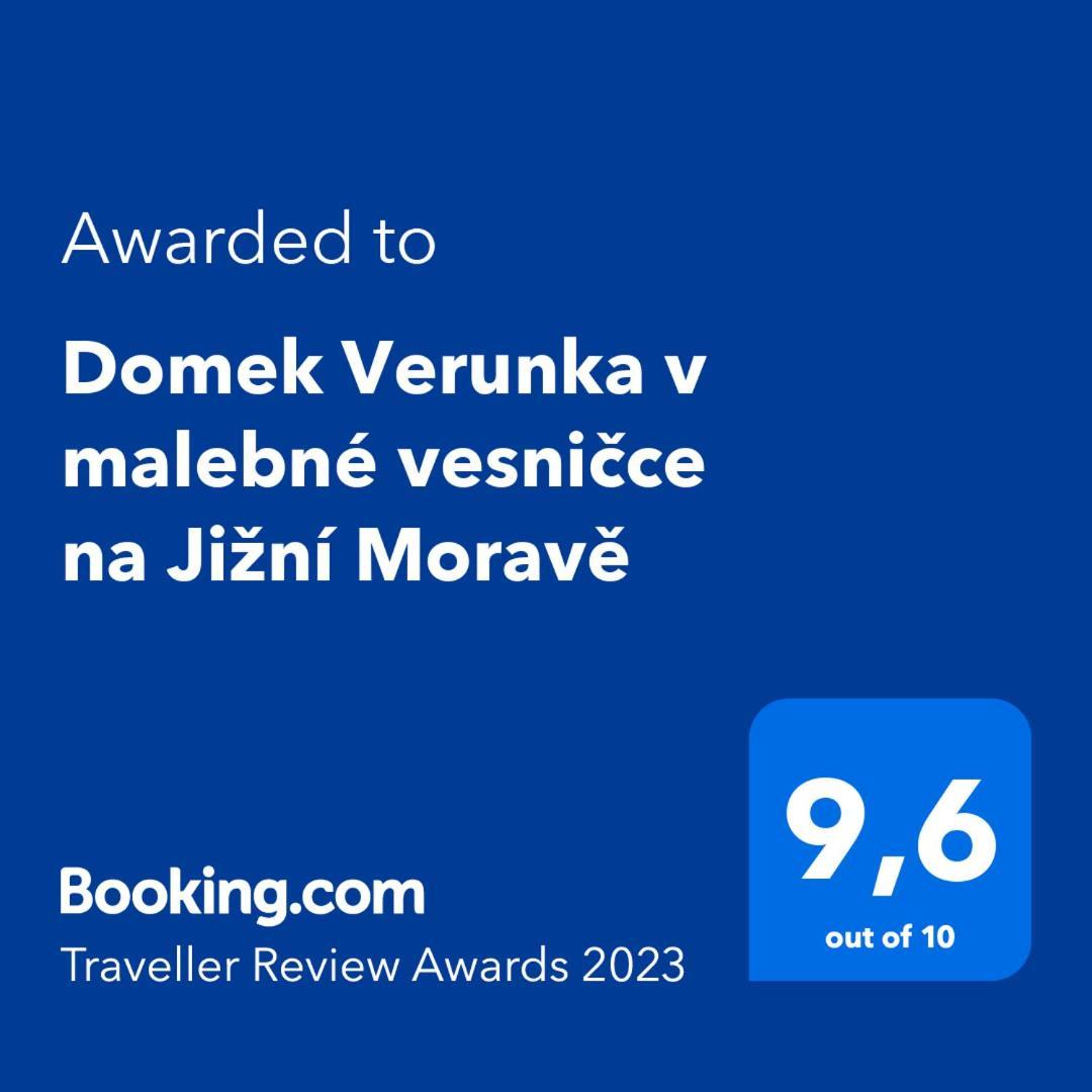 Svatoborice Domek Verunka V Malebne Vesnicce Na Jizni Morave מראה חיצוני תמונה
