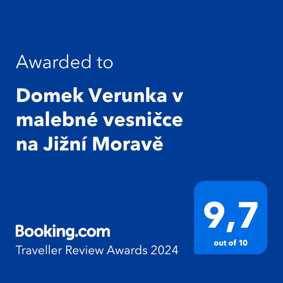Svatoborice Domek Verunka V Malebne Vesnicce Na Jizni Morave מראה חיצוני תמונה